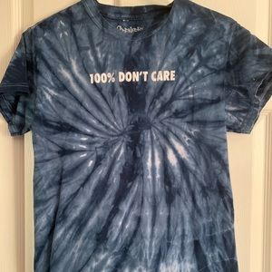 100% Don’t Care Spencer’s brand tee shirt